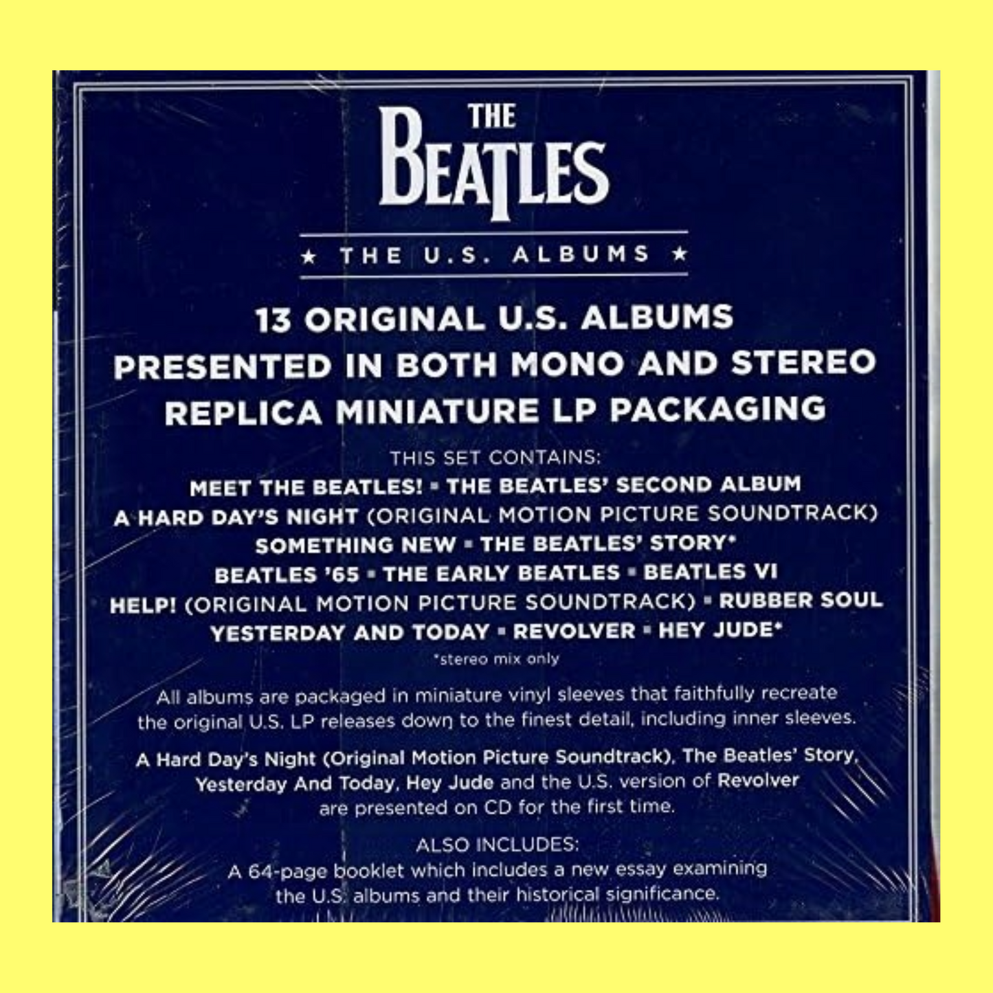 The Beatles U.S. Albums 13-Disc CD Box Set (Limited Edition)