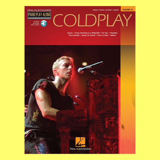 Coldplay Piano Play Along Volume 16 Book/Ola