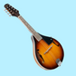 Karrera Traditional Sunburst Mandolin with Padded Gig Bag and Strap