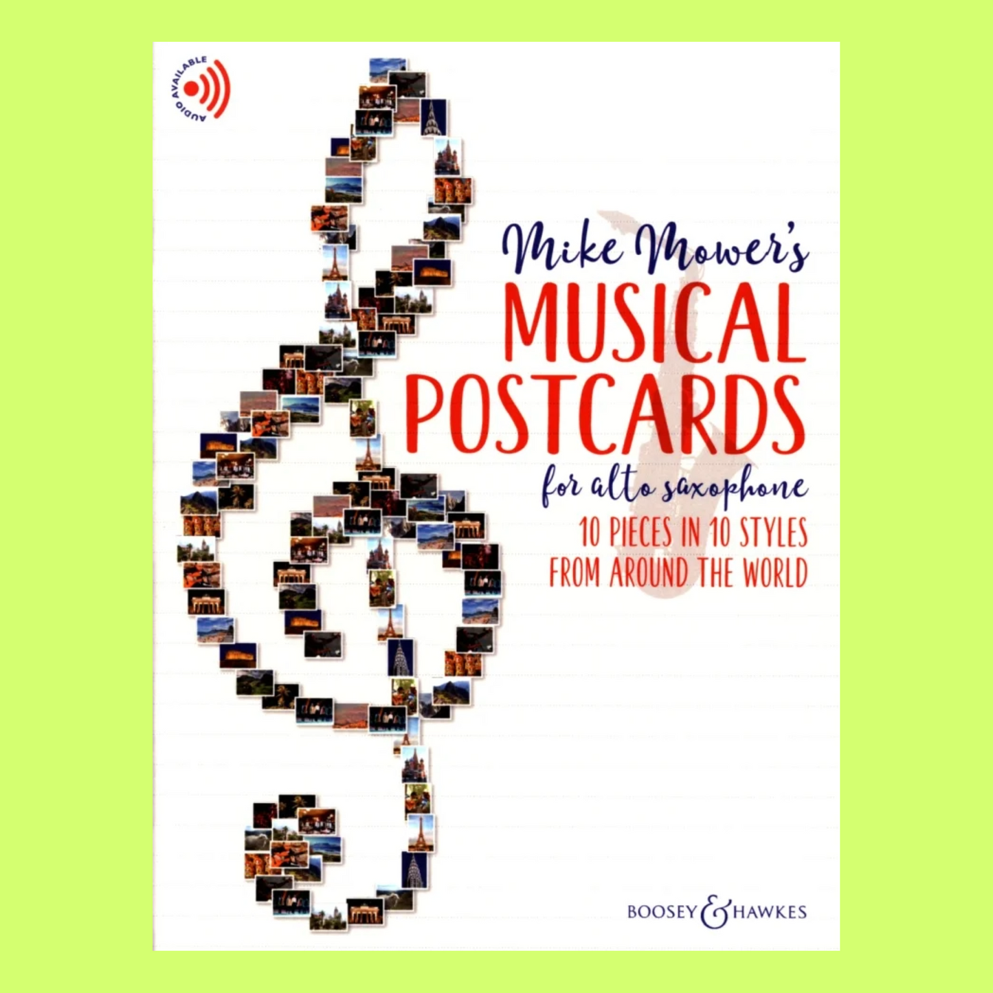 Musical Postcards For Alto Saxophone Book/Ola