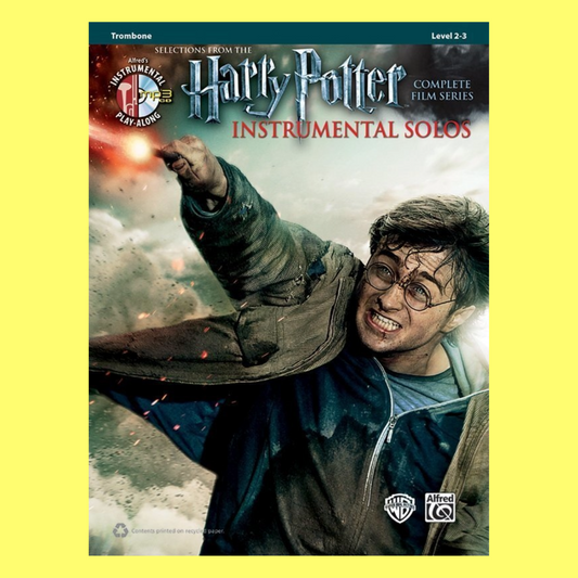 Harry Potter Instrumental Solos For Trombone Bk/Ola