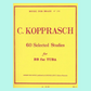 Georg Kopprasch- 60 Selected Studies For Bb Flat Tuba Book