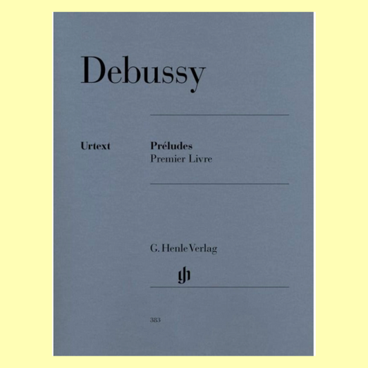 Claude Debussy -  Preludes Piano Book 1 (Urtext Edition)