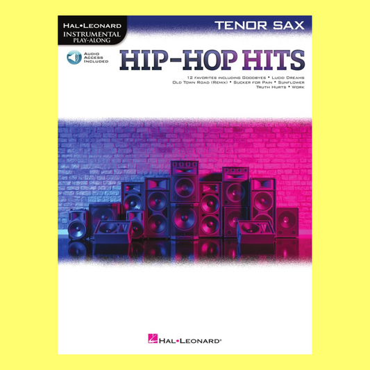 Hip-Hop Hits For Tenor Saxophone - Play Along Book/Ola