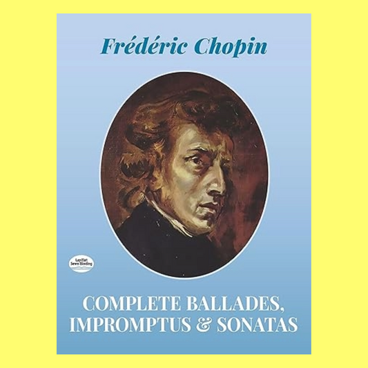 Frederic Chopin - Complete Ballades Impromptus Sonatas Piano Book