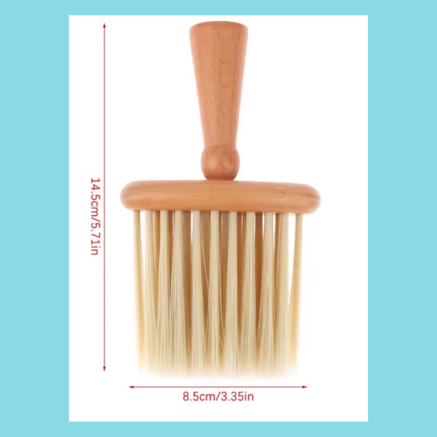 Violin and String Instruments Nylon Cleaning Brush (Wooden Handle)