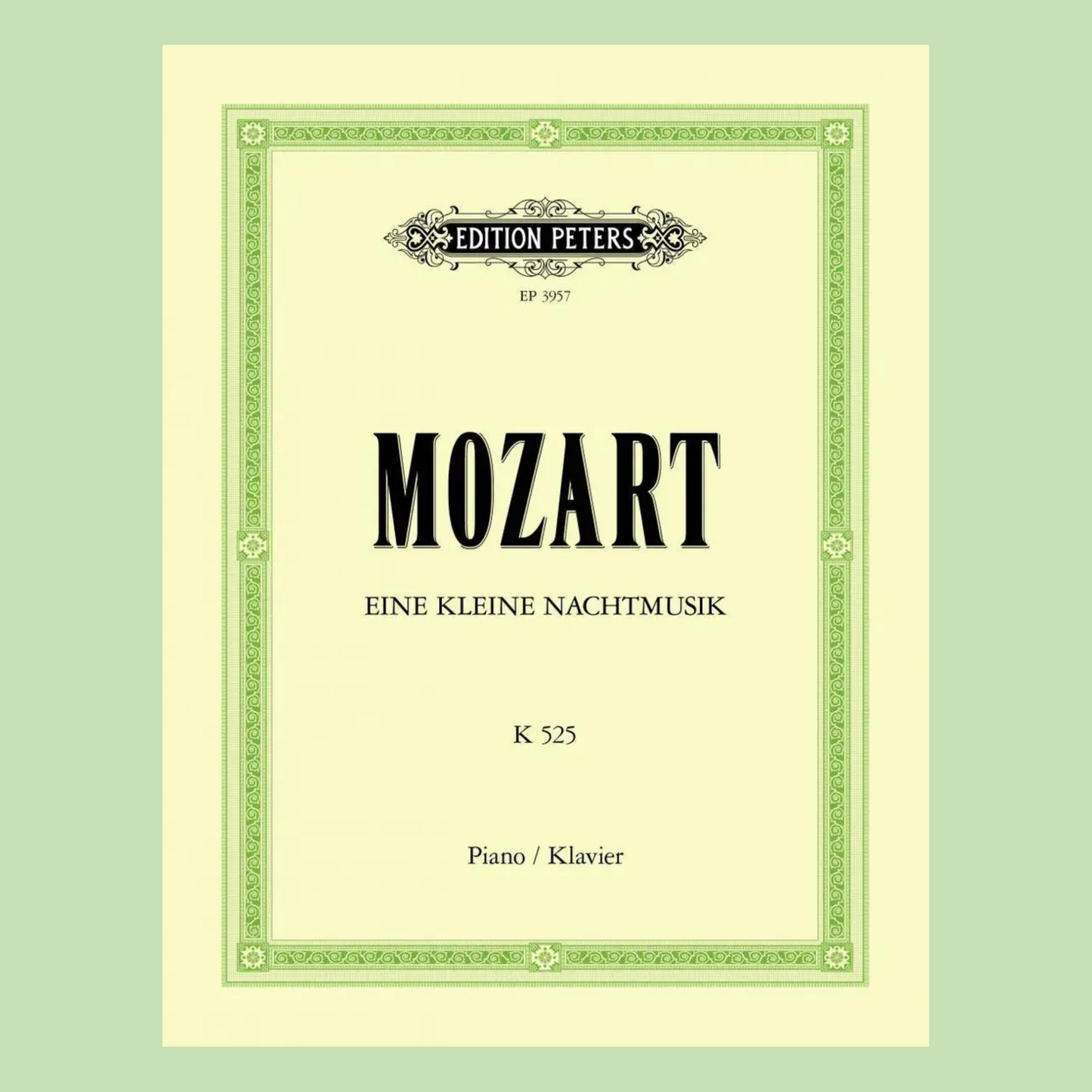 Mozart - Eine Kleine Nachtmusik For Piano Book