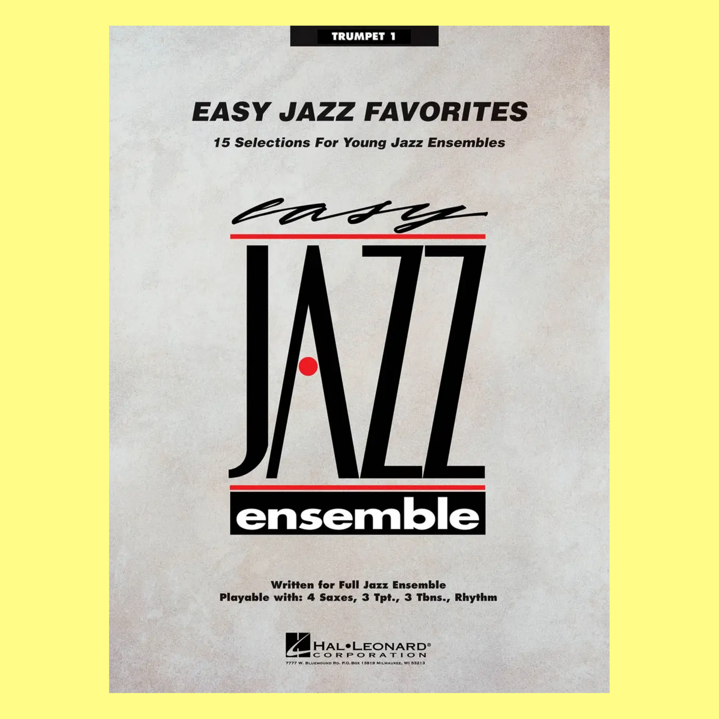 Easy Jazz Favorites - Trumpet 1 Book