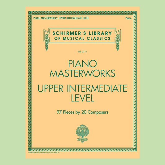 Piano Masterworks Book - Upper Intermediate Level