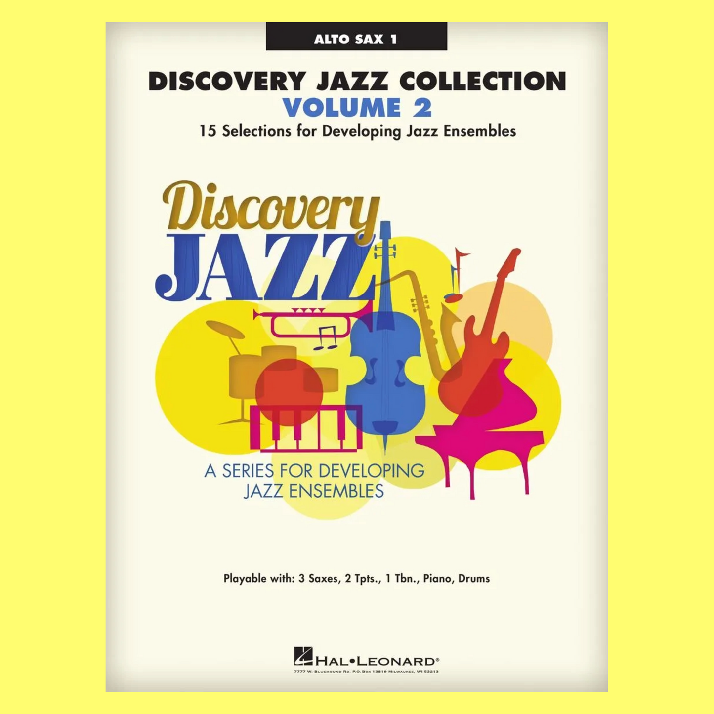 Discovery Jazz Collection - Volume 2 Alto Saxophone 1 Book