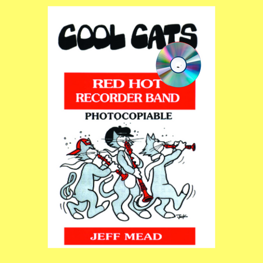 Cool Cats Red Hot Recorder Band Book/Cd