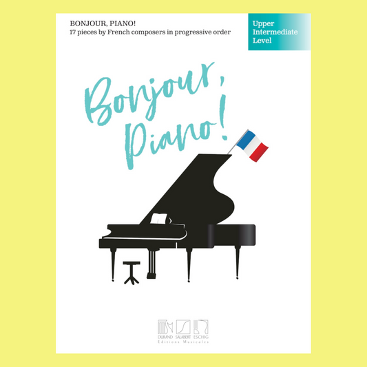 Bonjour Piano - Upper Intermediate Level Book