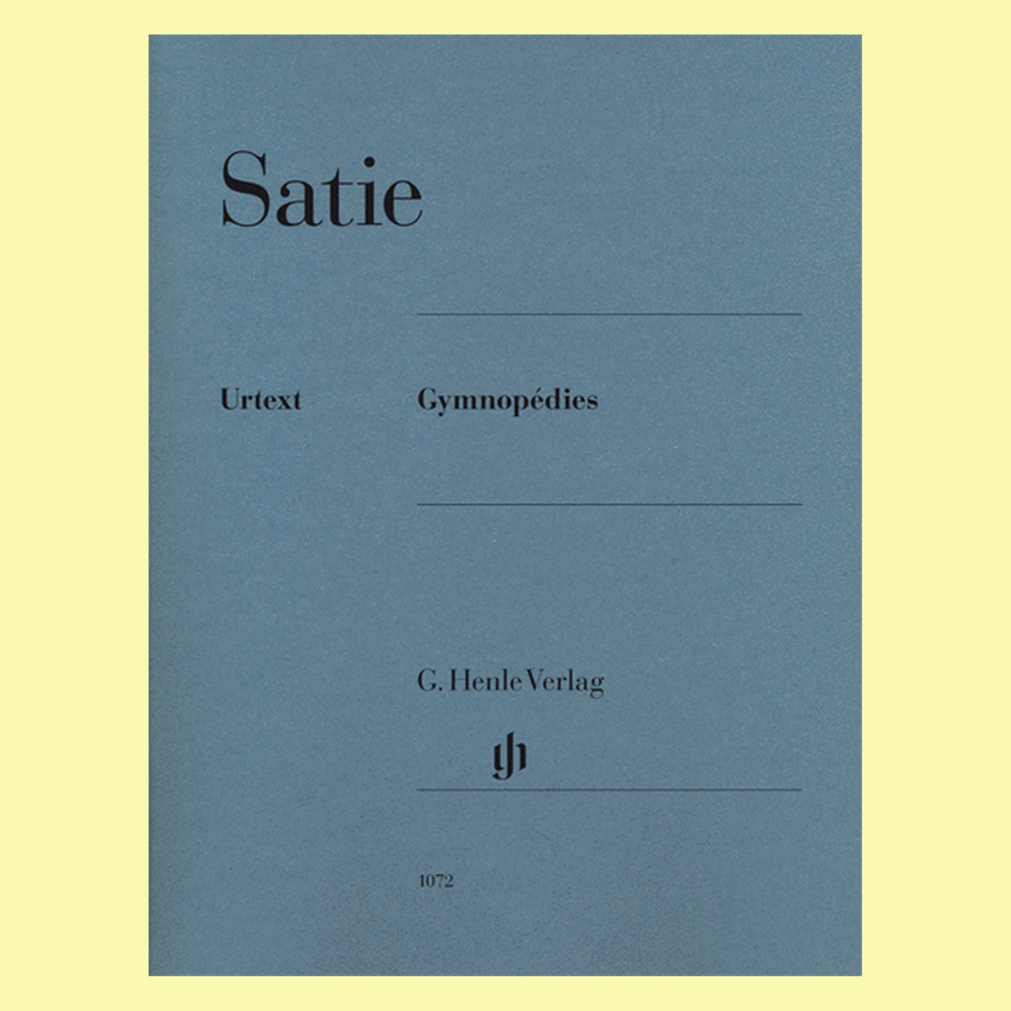 Satie - Gymnopedies Urtext