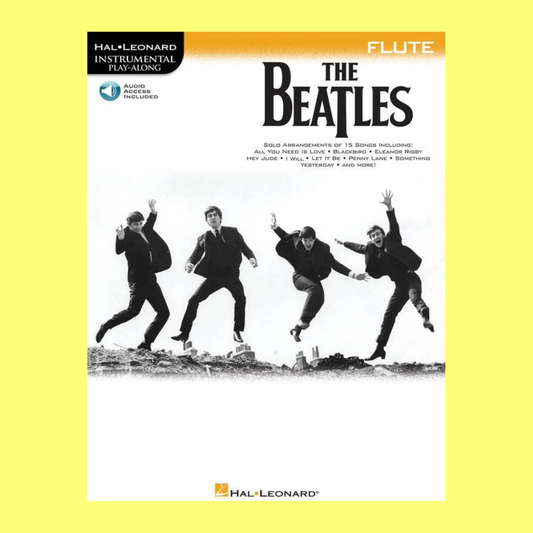 Beatles Instrumental Flute Play Along Book/Ola