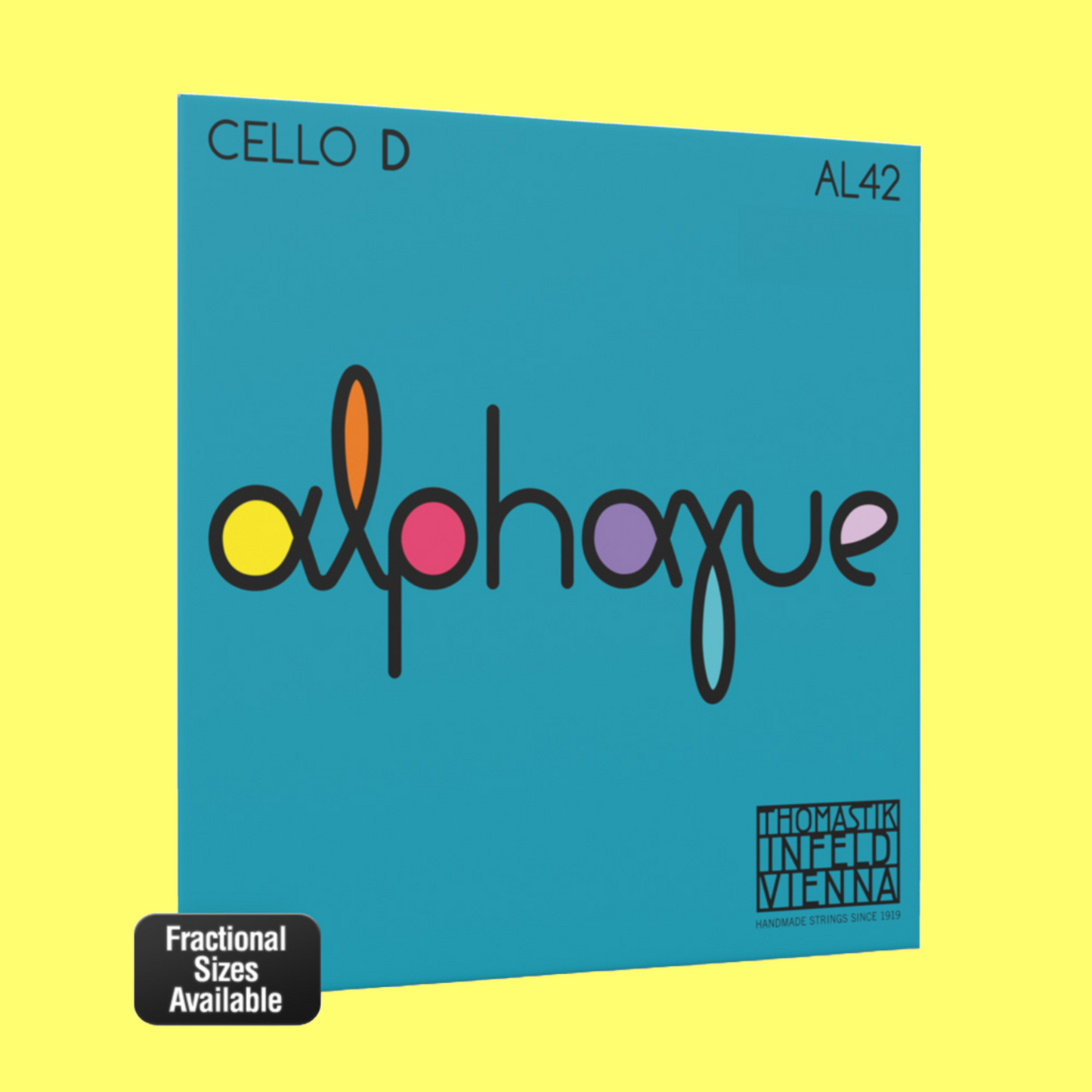 Thomastik AL42H Alphayue Cello 'D' String 1/2 Size