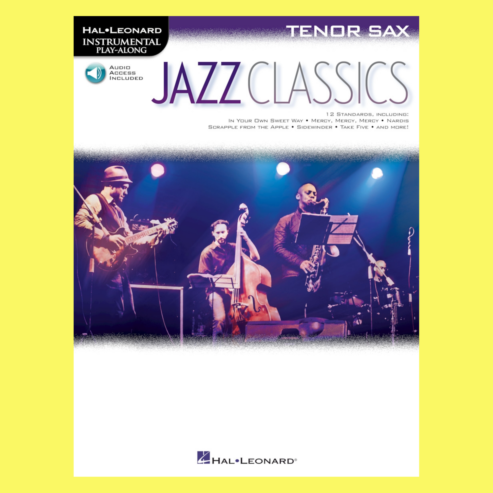 Jazz Classics For Tenor Saxophone Play Along Book/Ola