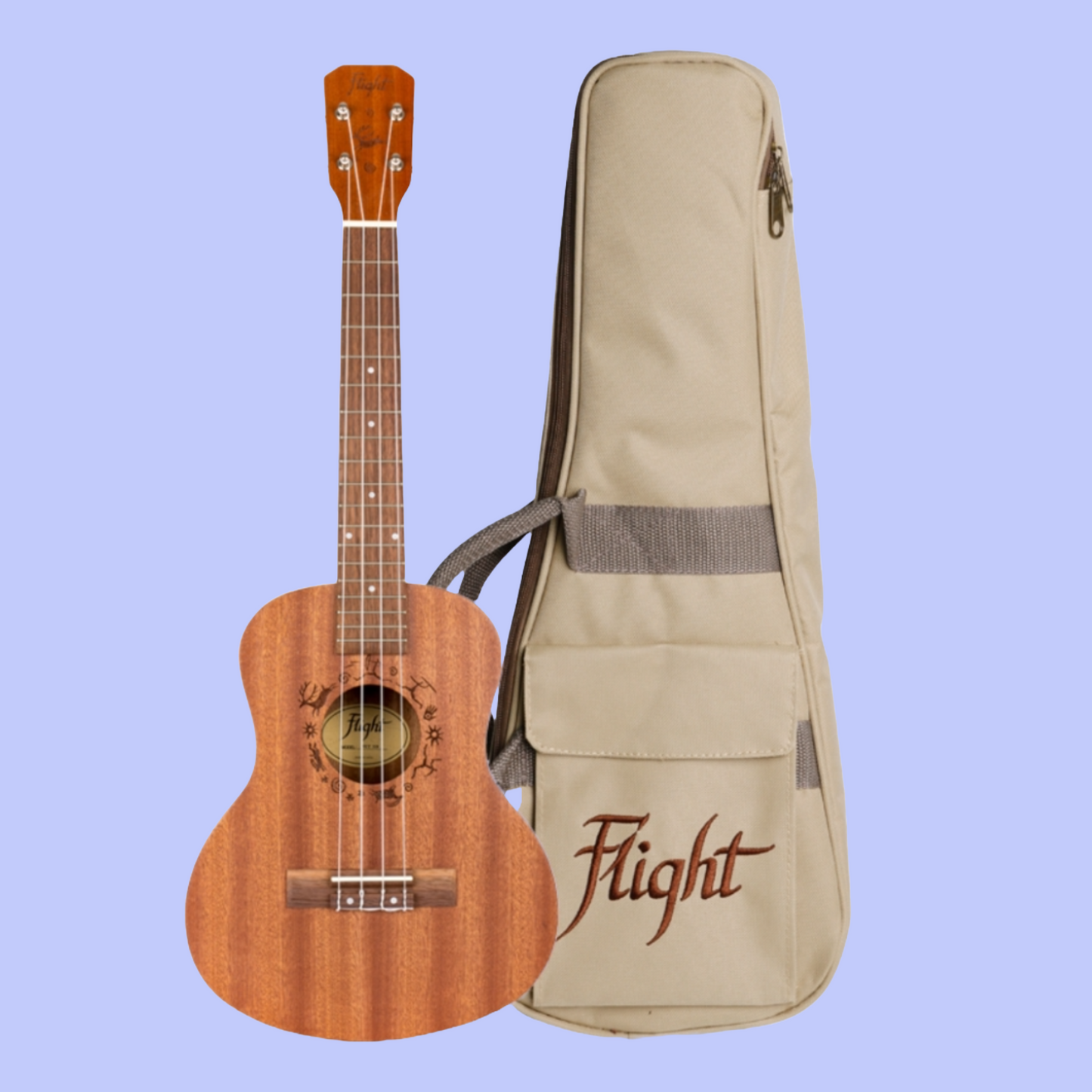 Flight NUT310 Tenor Ukulele with Padded Gig Bag