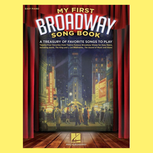 My First Broadway Songbook For Easy Piano