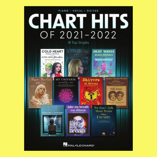 Chart Hits Of 2021-2022 PVG Songbook