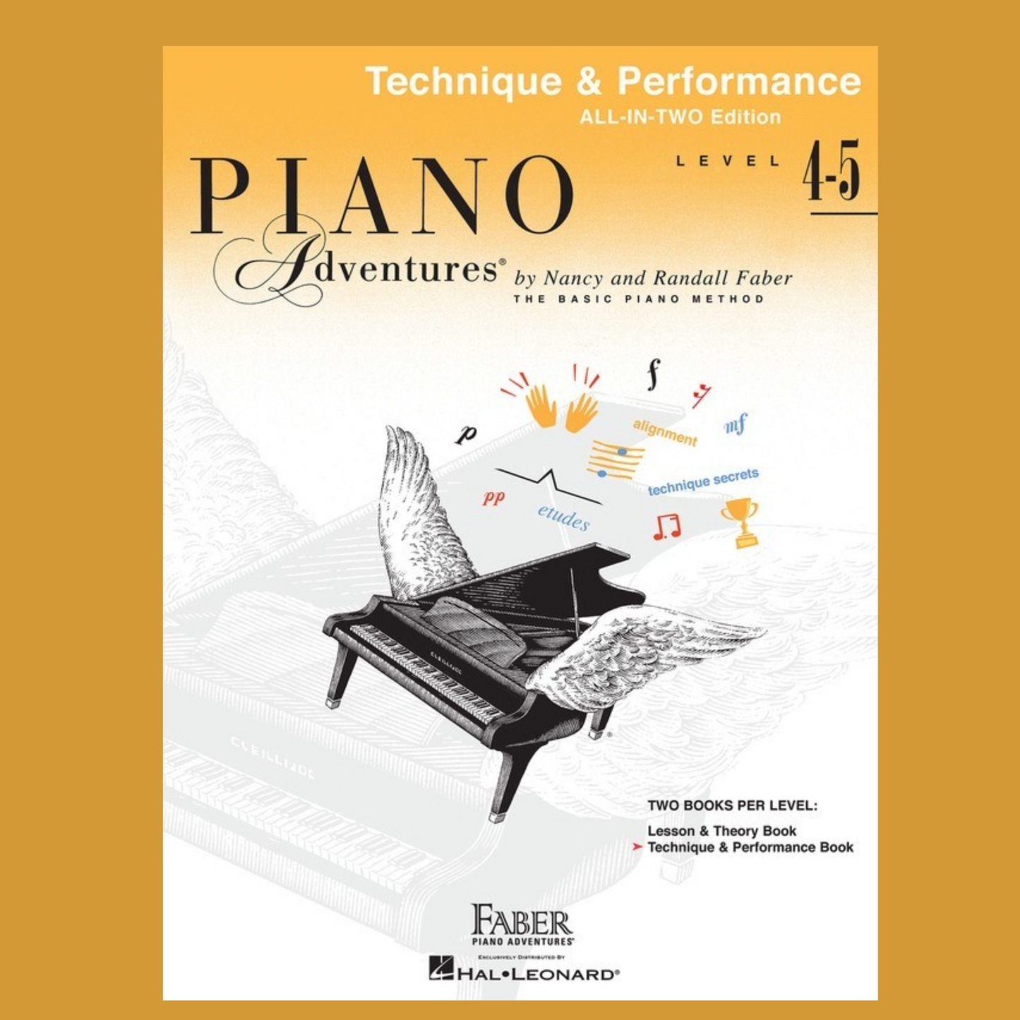 Piano Adventures: All In Two - Level 4-5 Technique & Performance Book