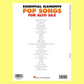 Essential Elements - Pop Songs For Alto Saxophone Book