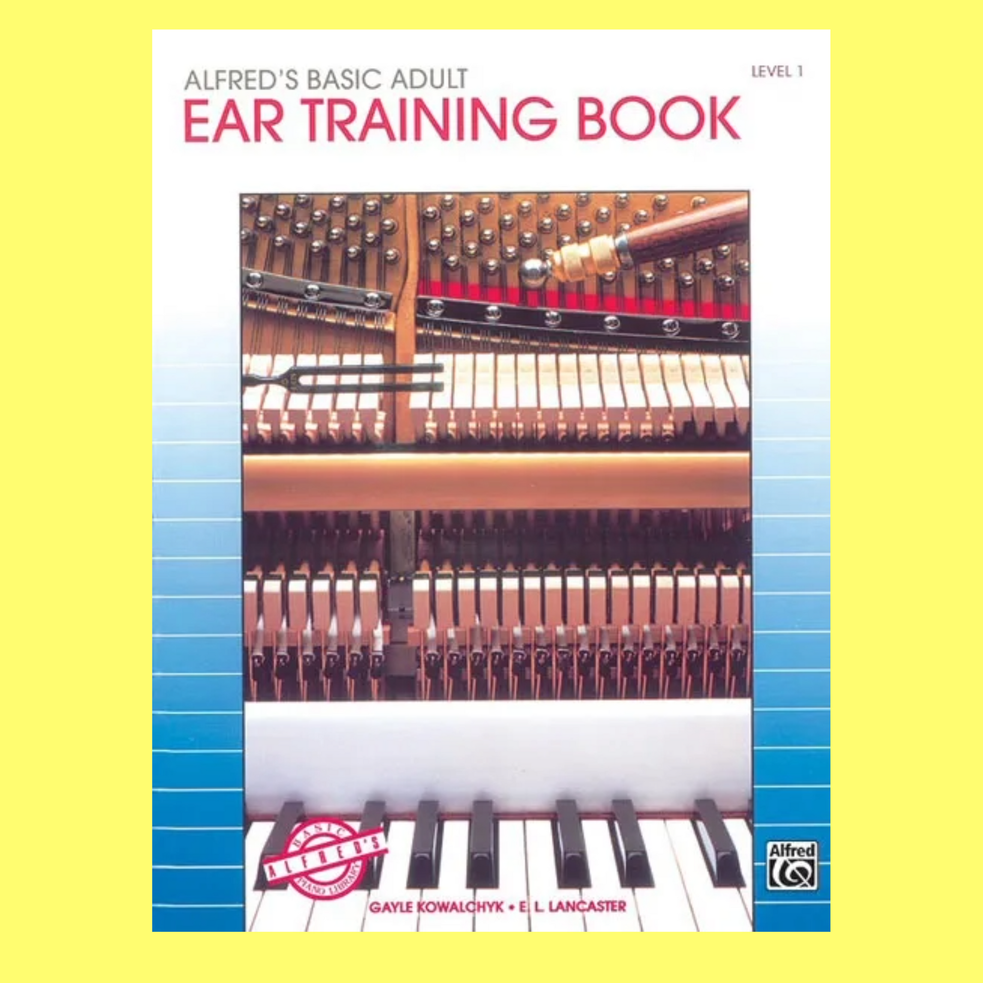 Alfred's Basic Adult Piano Course - Ear Training Book 1