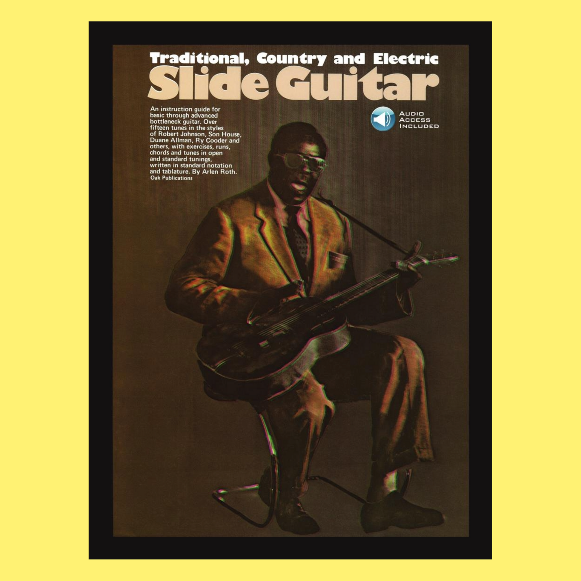 Traditional Country And Electric Slide Guitar Book/Ola