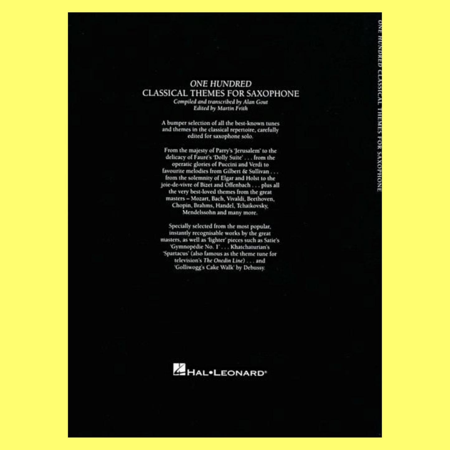 Martin Firth - 100 Classical Themes For Saxophone (Song Book)