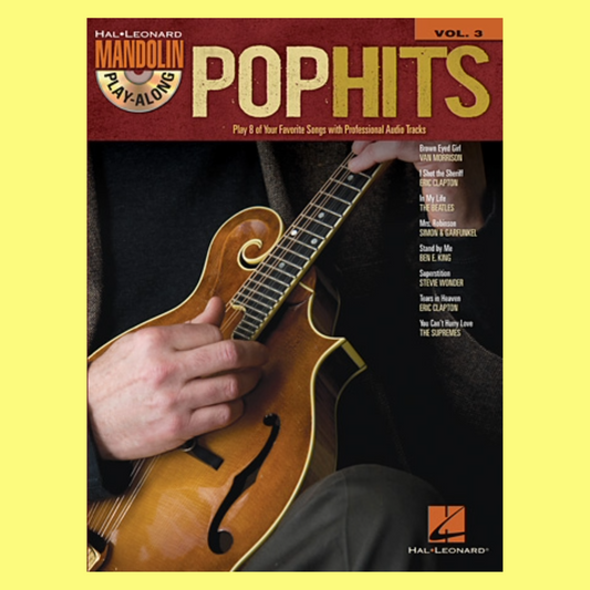 Pop Hits Mandolin Play Along Bk/Cd V3