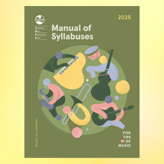 AMEB 2025 Manual of Syllabuses - Preorder Mid November Arrival