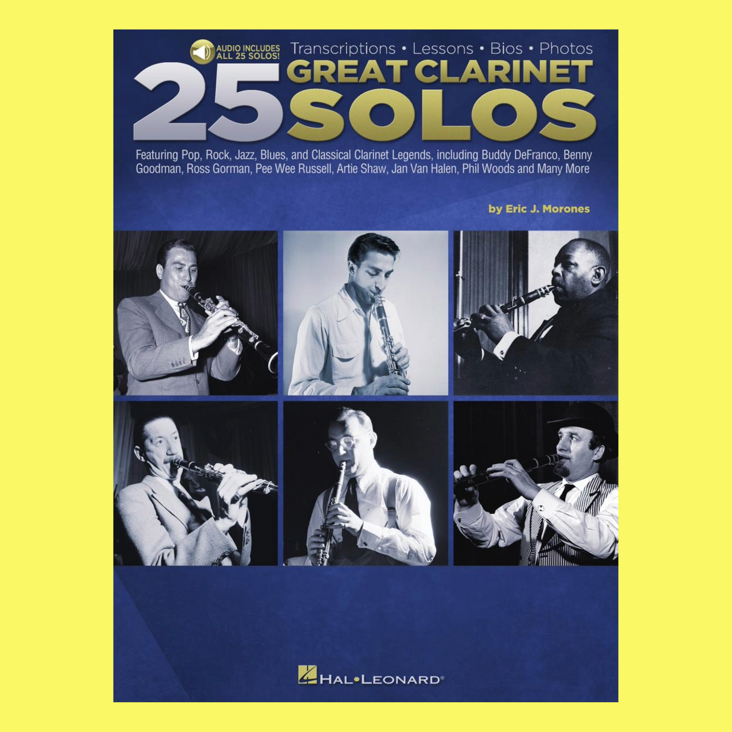 25 Great Clarinet Solos Book/Ola