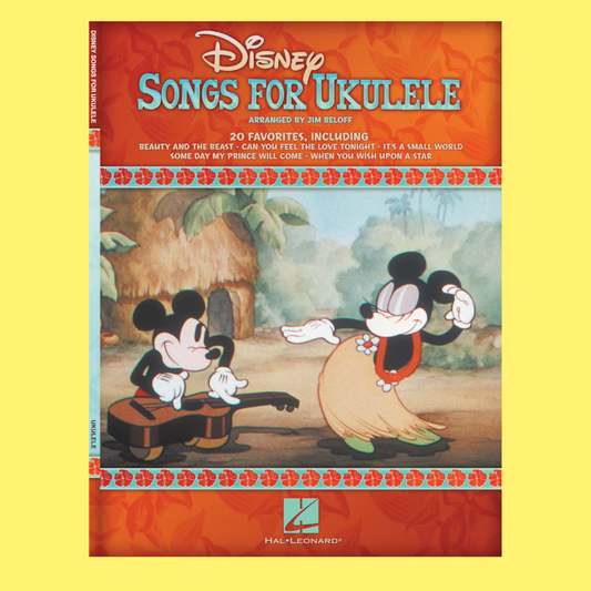 Disney Songs For Ukulele Book