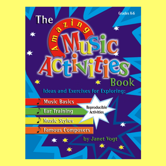 Amazing Music Activities Book (Classroom Workbook with Reproducible Pages)