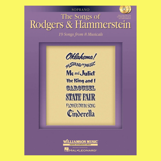 Songs Of Rodgers And Hammerstein - Soprano Book with CDs