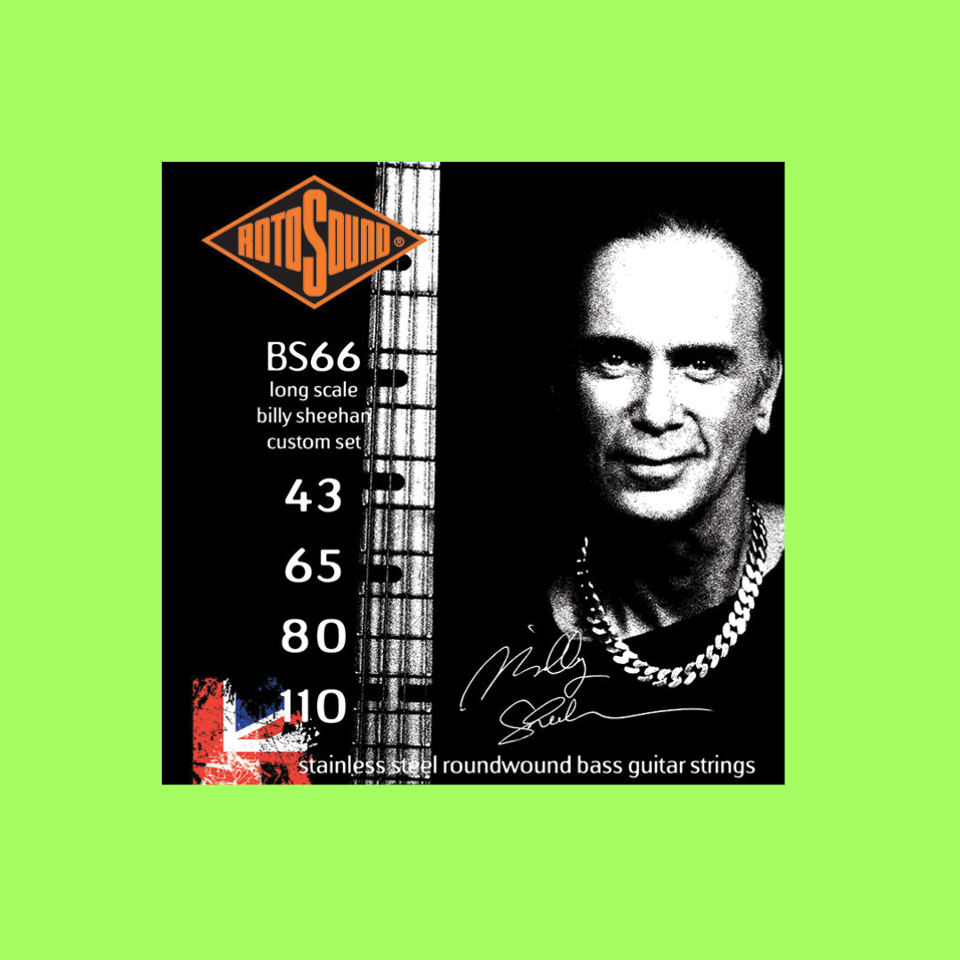 Rotosound BS66 Billy Sheehan Custom String Set - 43-110