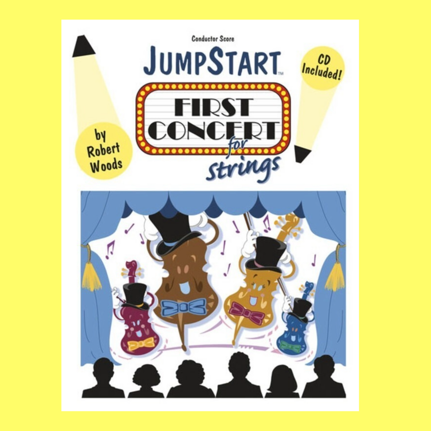 Jumpstart First Concert For Strings Conductor Score and CD