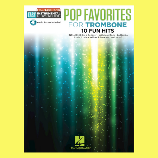 Pop Favorites For Trombone Play Along Book/Ola