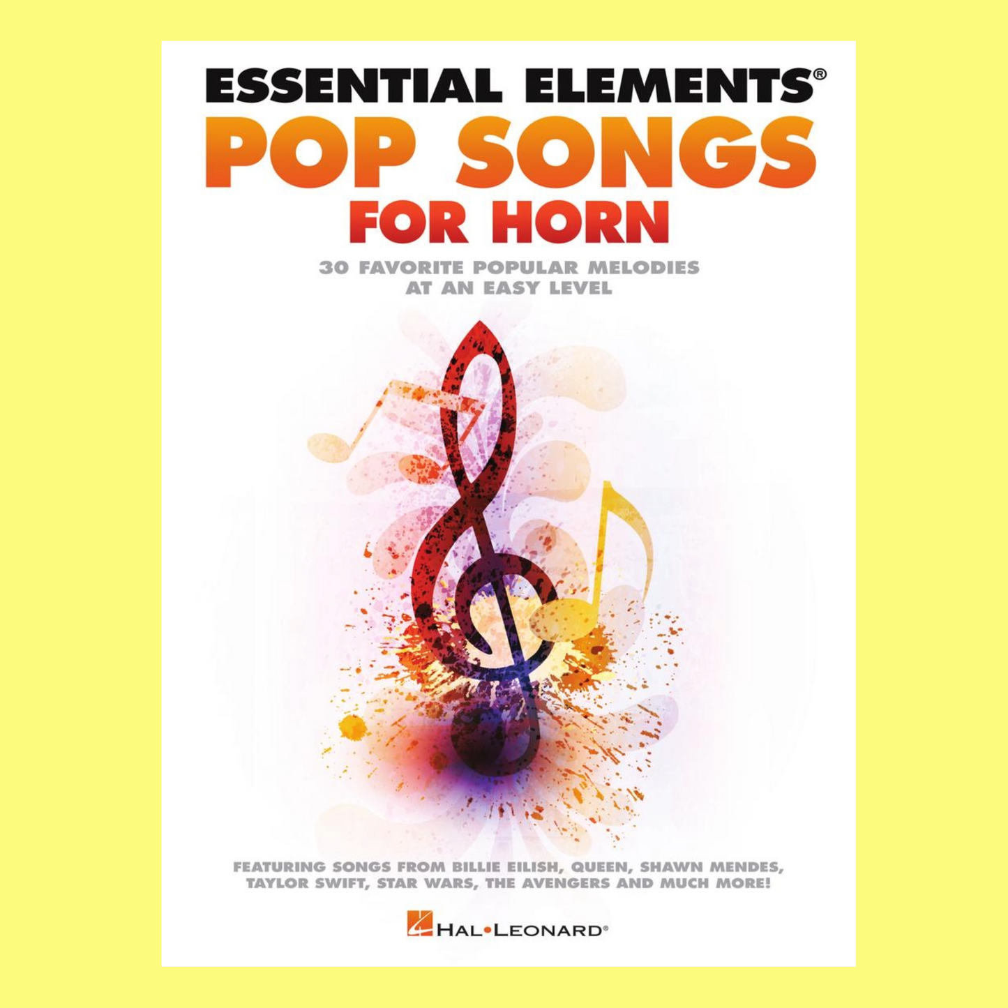 Essential Elements - Pop Songs For Horn Book