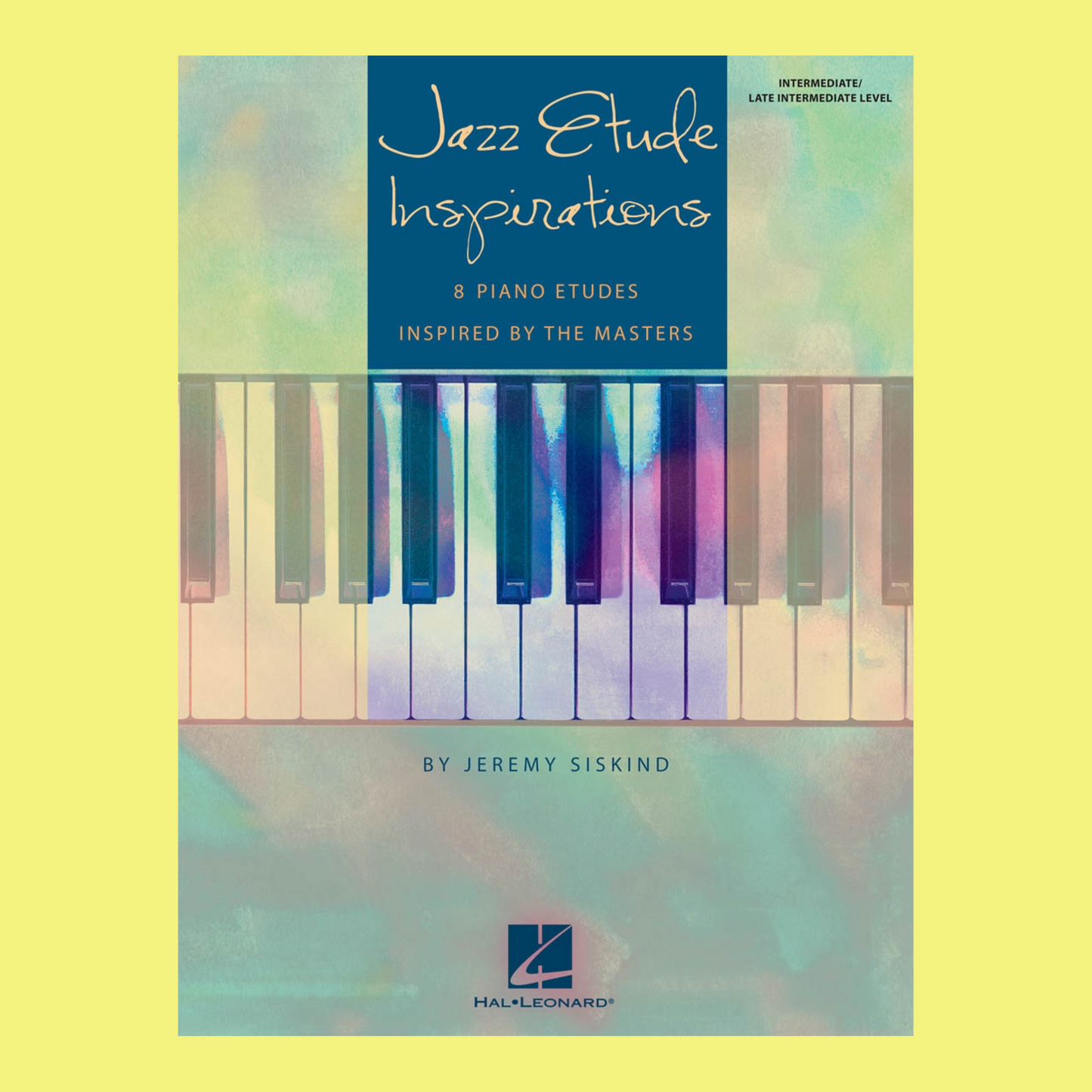 Jazz Etude Inspirations Intermediate Piano Solos Book