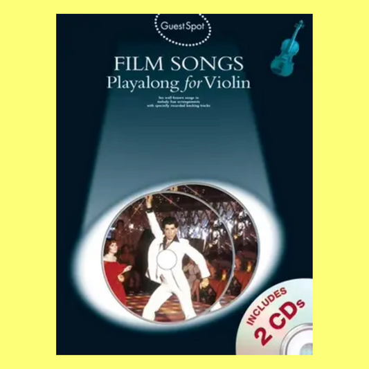 Guest Spot - Film Songs Violin Play Along Book/2Cd's