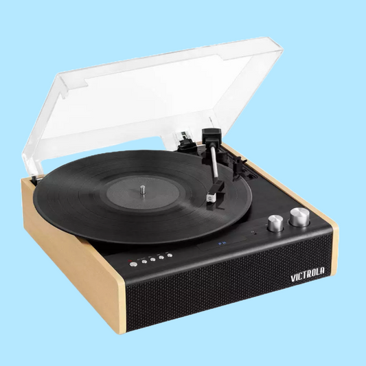 Victrola Eastwood Turntable and Vinyl Storage Crate