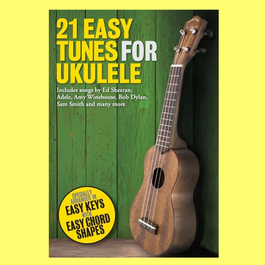 21 Easy Tunes For Ukulele Book