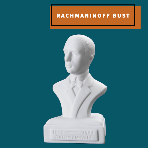 Rachmaninoff 5 Inch Composer Bust Giftware