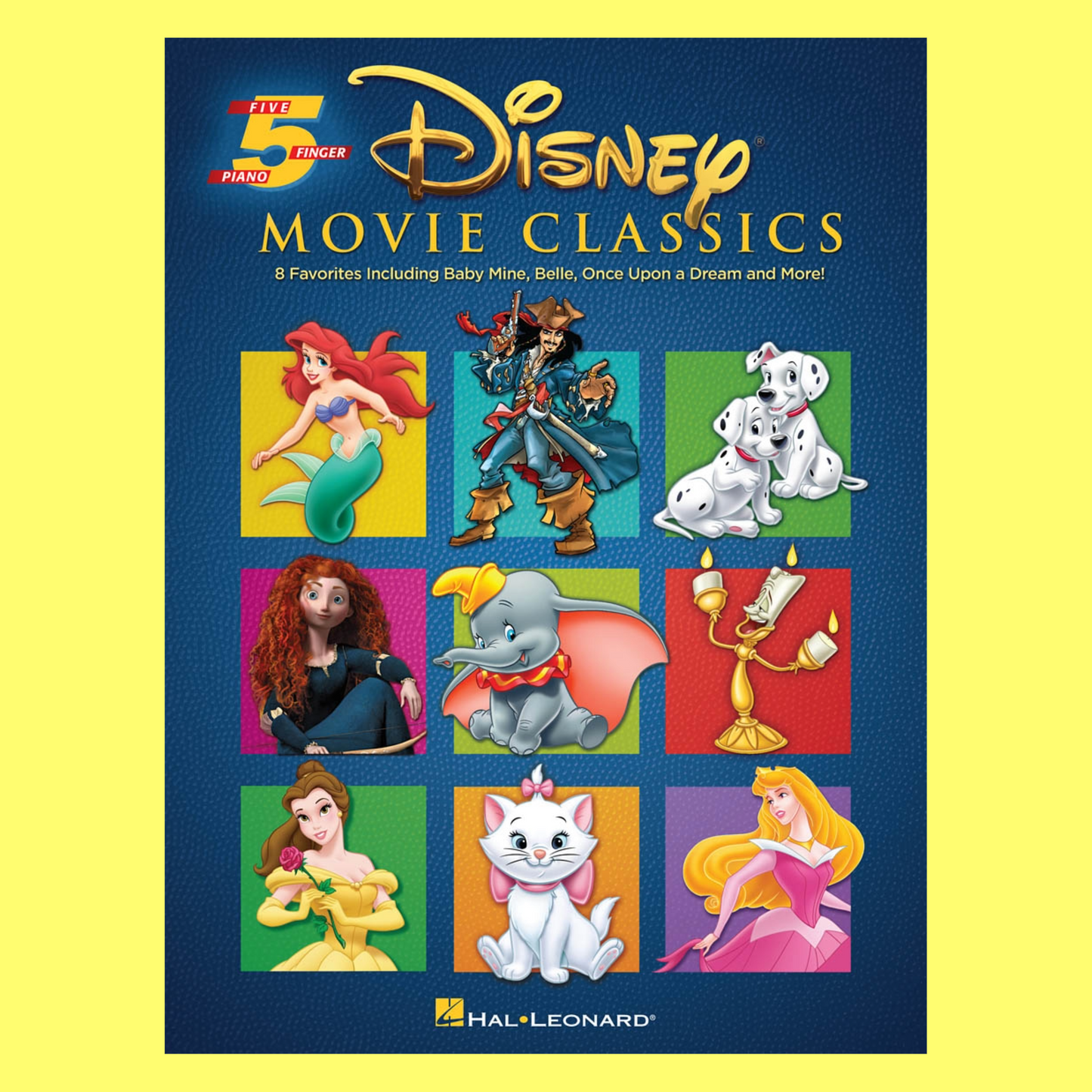 Disney Movie Classics - Five Finger Piano Book