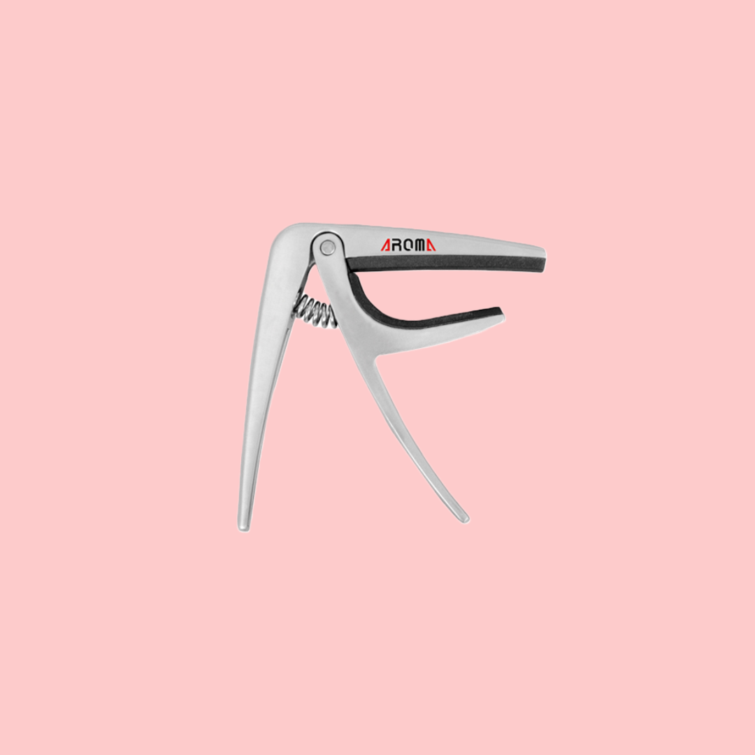 Aroma AC03 Uke/Banjo Capo - Silver