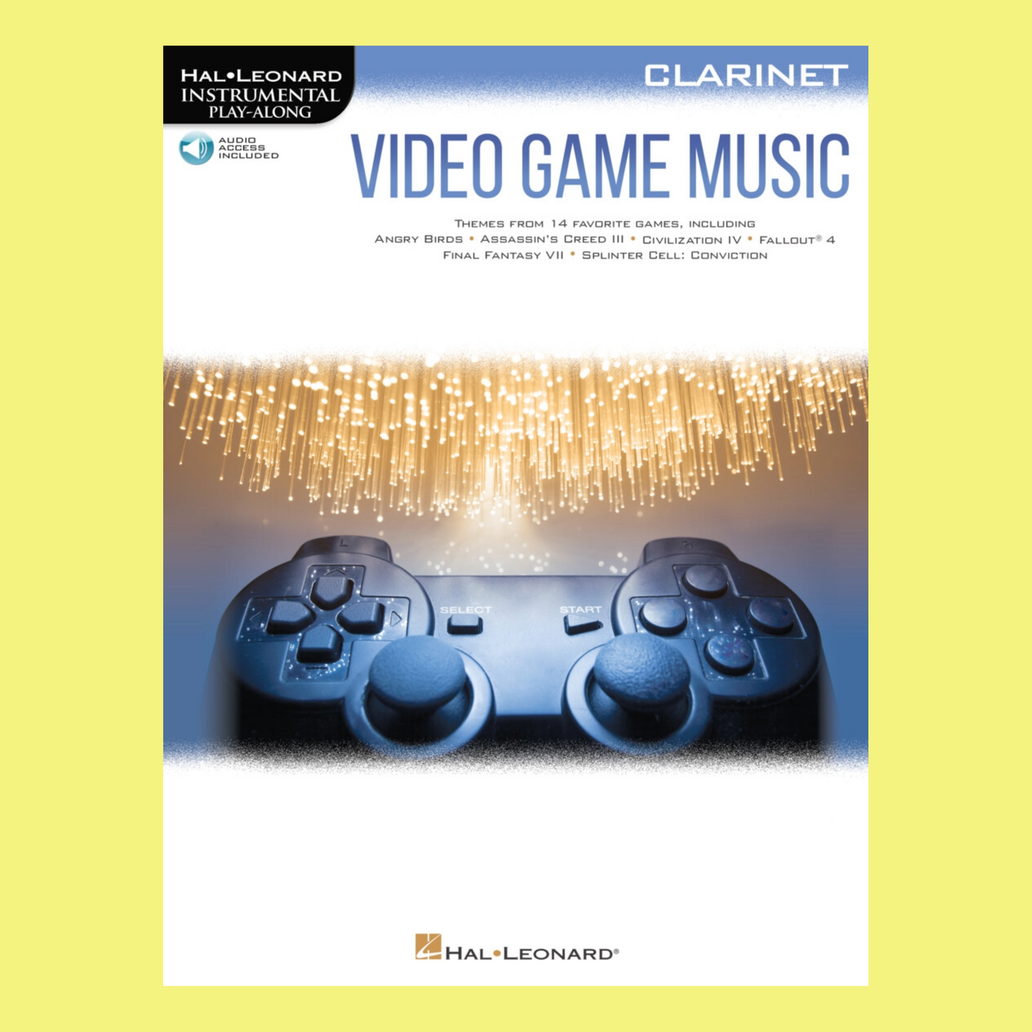 Video Game Music For Clarinet Play Along Book/Ola