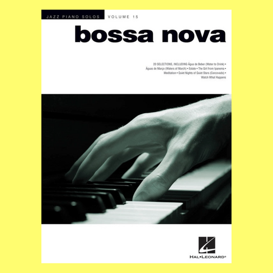 Bossa Nova - Jazz Piano Solos Volume 15 Book