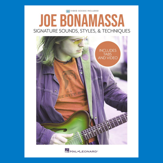 Joe Bonamassa - Signature Sounds Styles & Techniques Book/Olm