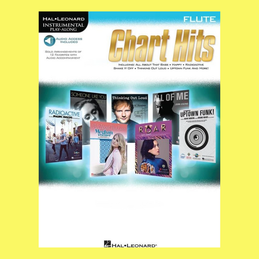 Chart Hits Flute Play Along Book/Ola