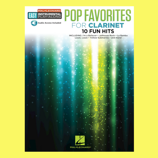 Pop Favorites For Clarinet Play Along Book/Ola